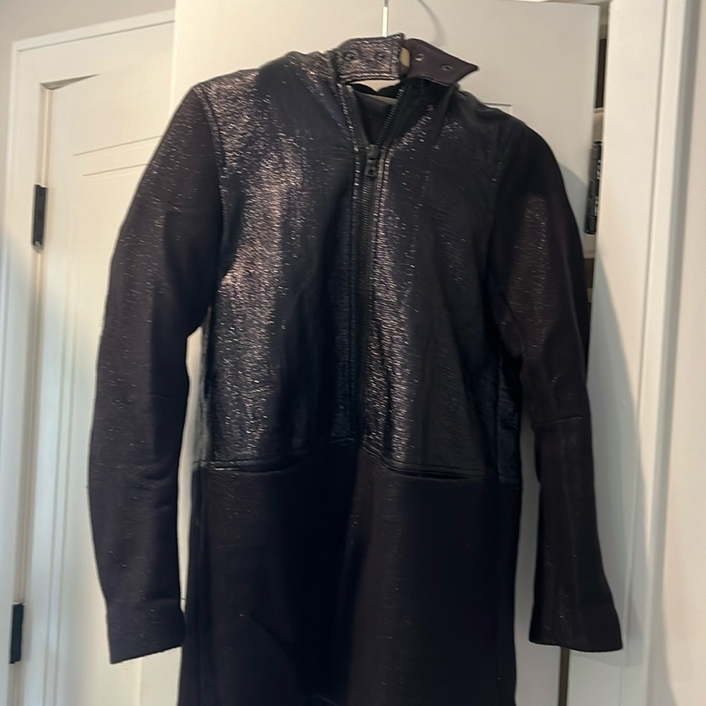 Purple/navy Sandro coat